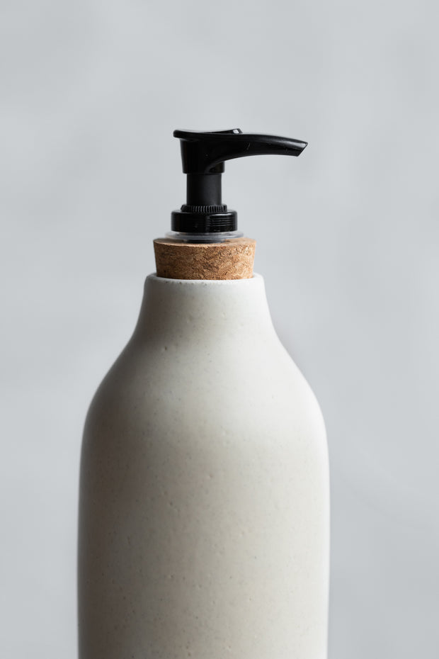 Ceramic Soap Dispenser - Sand