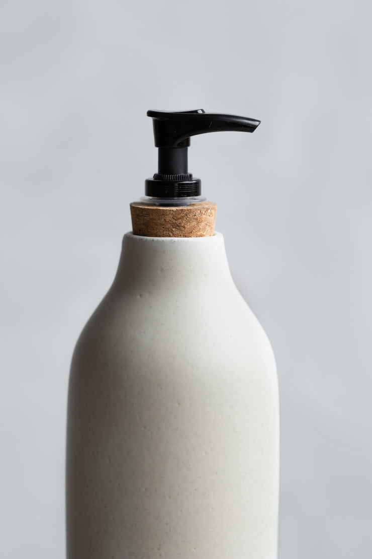 Ceramic Soap Dispenser - Sand