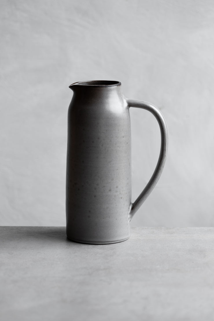 Simple Pitcher- Satin Stone