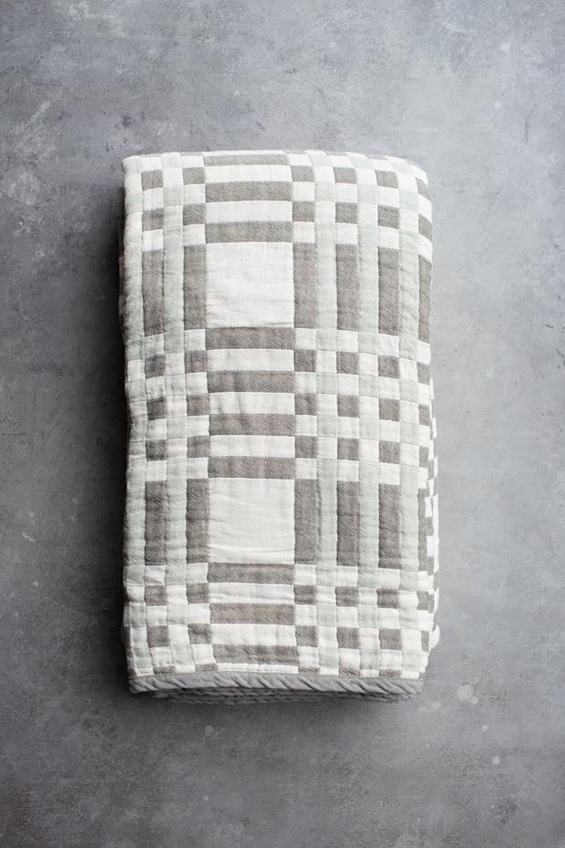 Softest Cotton Plaid Quilt