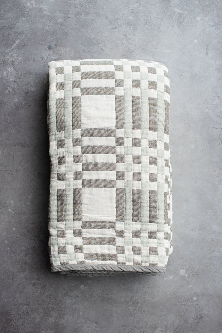 Softest Cotton Plaid Quilt