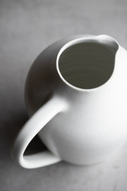 Trefoil Pitcher - Matte White