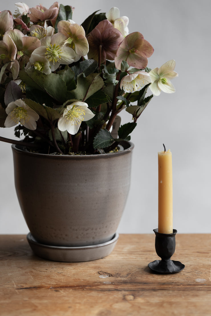 Iron Taper Candle Holder - Short