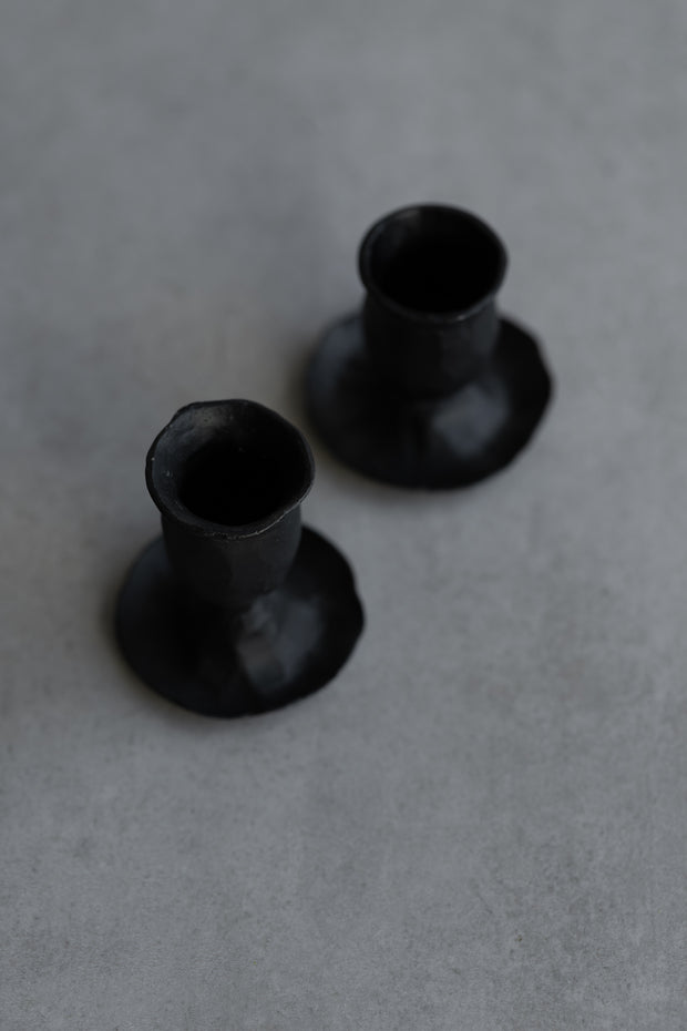 Iron Taper Candle Holder - Short