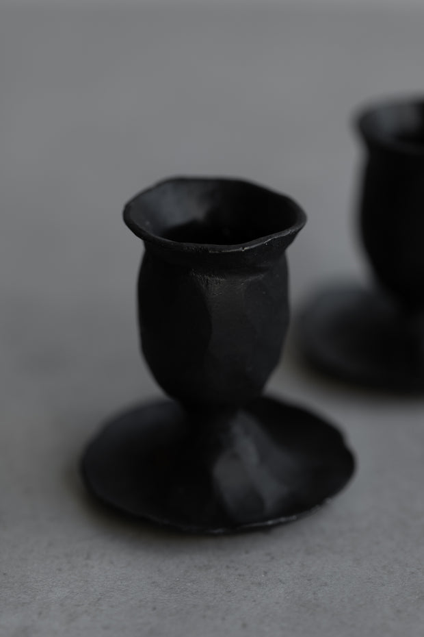 Iron Taper Candle Holder - Short