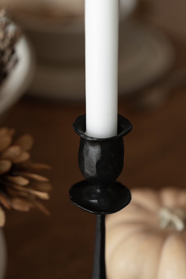 Iron Taper Candle Holder - Short