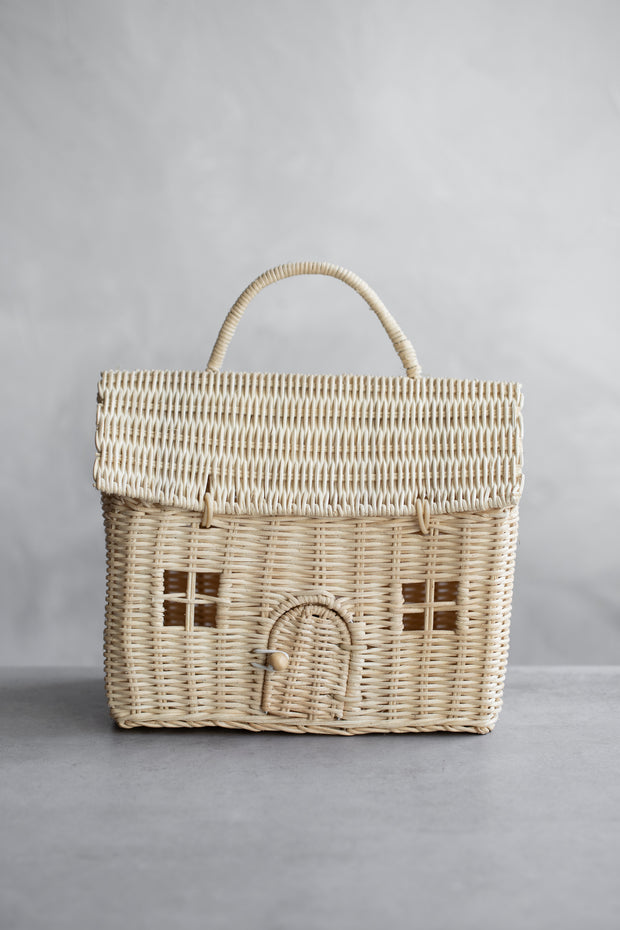 Rattan House Basket