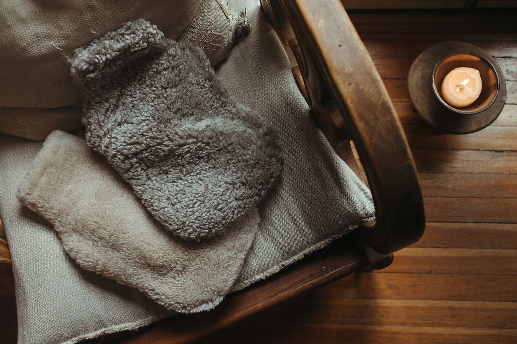 Sheepskin Hot Water Bottle – Notary Ceramics LLC