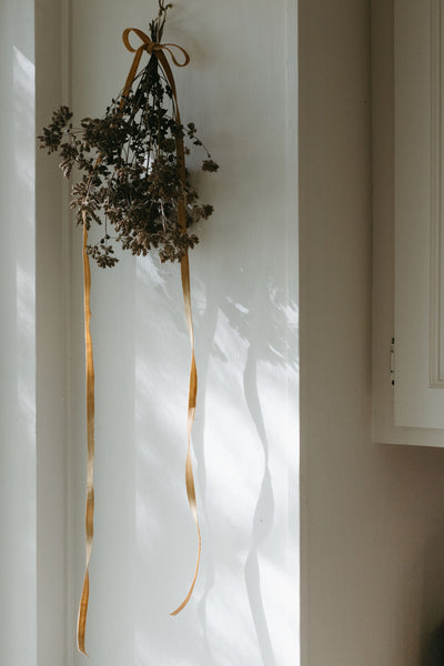 Mustard Velvet Ribbon