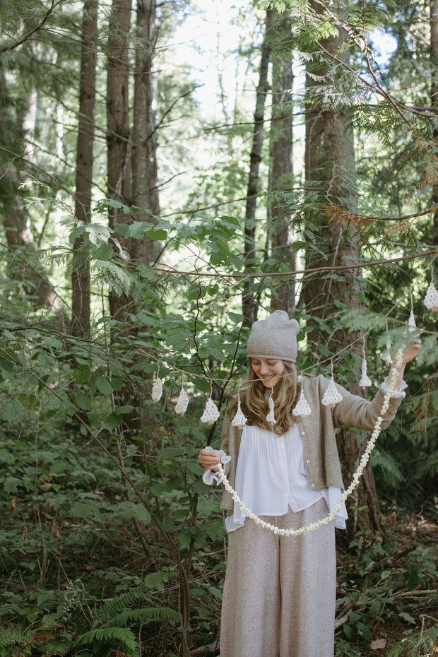 Crochet Tree Garland