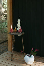 Large Oaxacan Floral Candle