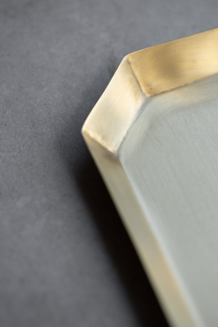 Brass Octagonal Tray