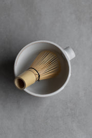 Spouted Matcha Prep Bowl - Matte Grey