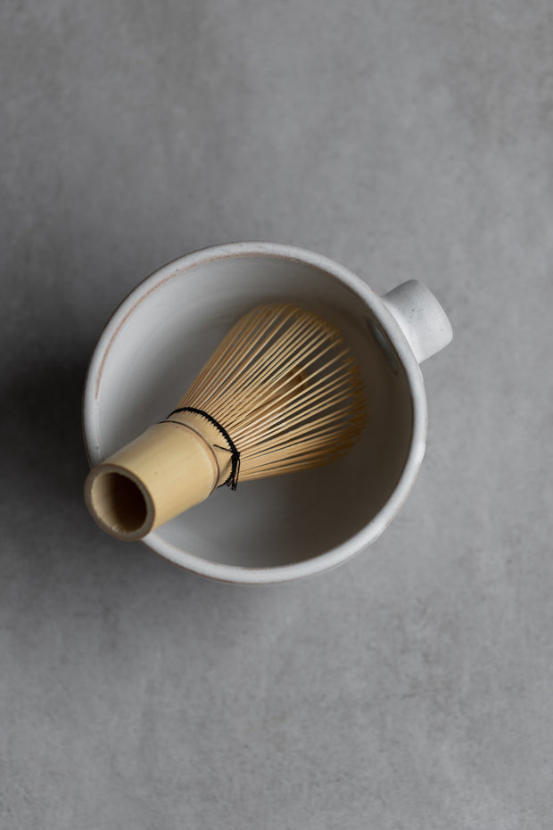 Spouted Matcha Prep Bowl - Matte Grey