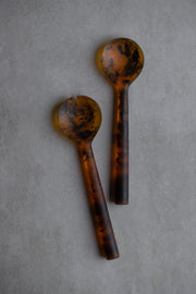 Round Salad Server Set