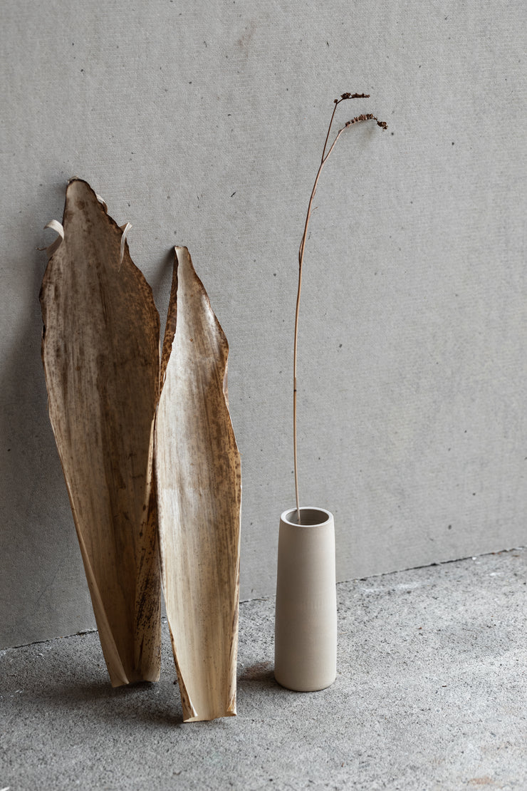 Simple Cylinder Vase-Sand