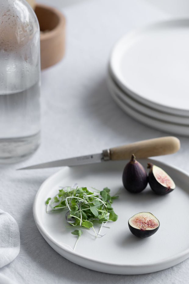 Notary Matte White Dinnerware Set