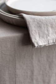 Notary Linen Table Cloth-Mushroom