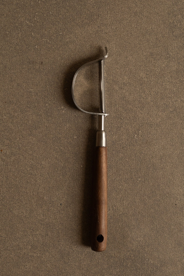 Wood Handled Vegetable Peeler