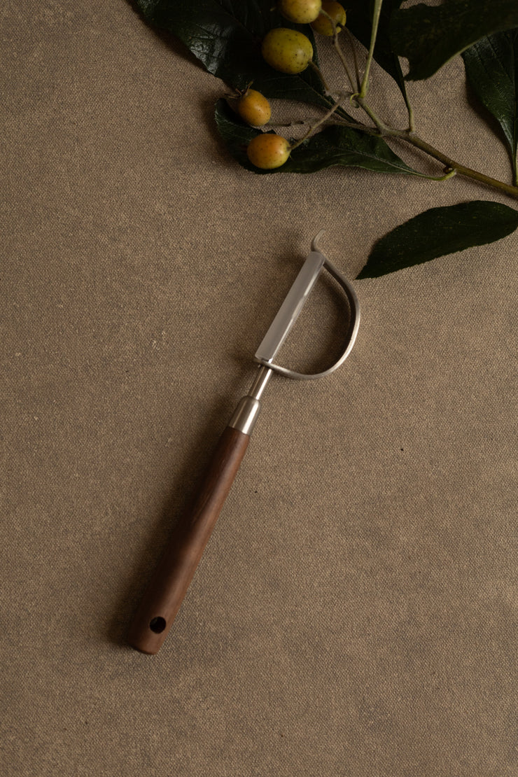 Wood Handled Vegetable Peeler