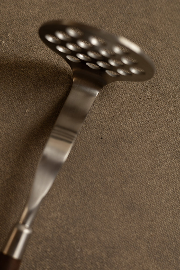 Wood Handled Stainless Steel Masher