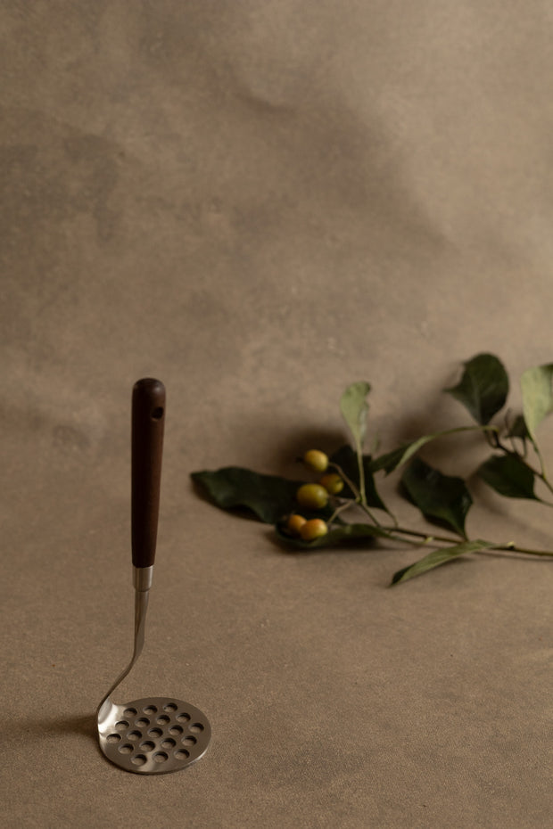 Wood Handled Stainless Steel Masher