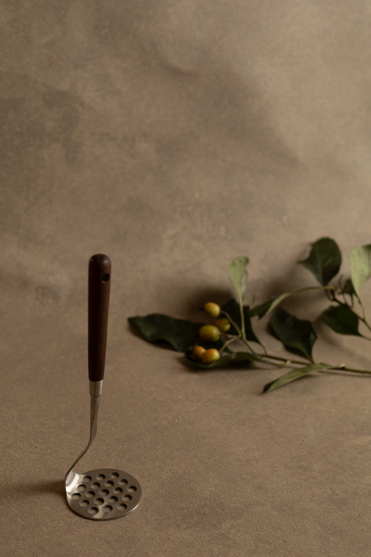 Wood Handled Stainless Steel Masher