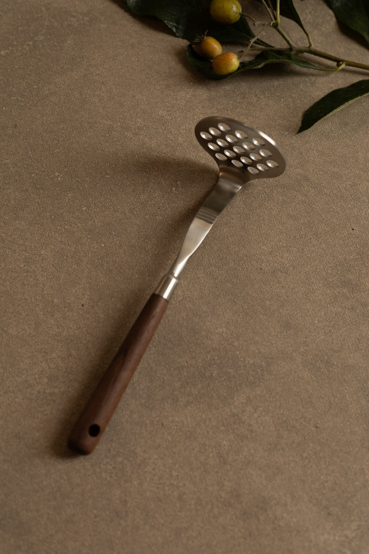 Wood Handled Stainless Steel Masher