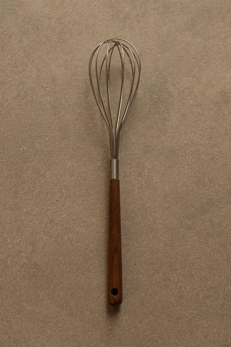 Walnut Whisk with Wooden Handle