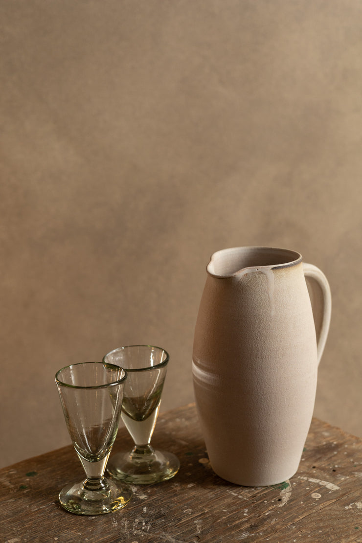 Elm Pitcher - Matte Grey