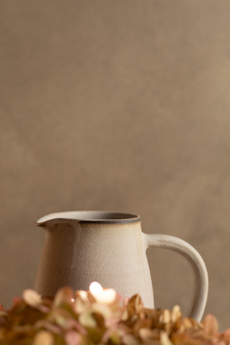 Elm Pitcher - Matte Grey