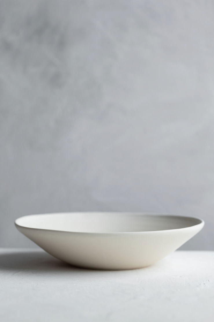 Ceramic Entree Bowl- Sand