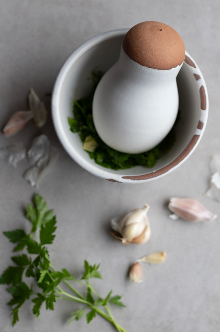 Mortar and Pestle - Chalk