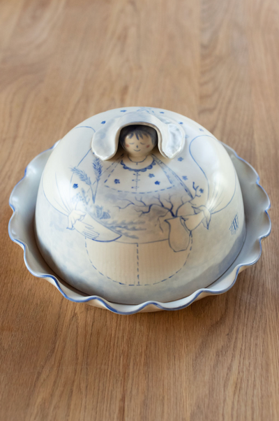 Notary x Tina Flood // The Nonna Cake Plate