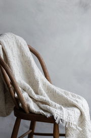Pure Cotton Speckle Throw