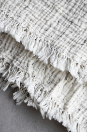Pure Cotton Speckle Throw