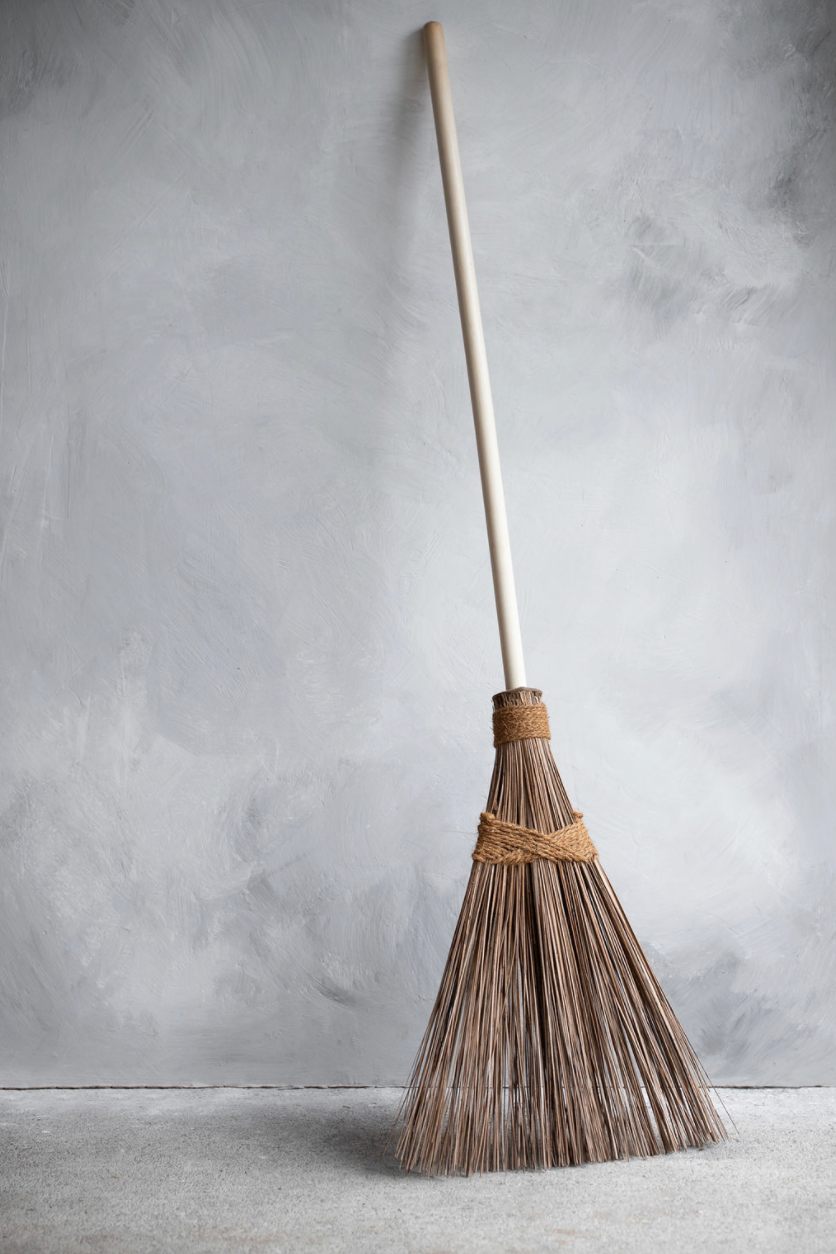 coconut palm outdoor broom Garden Broom – Notary Ceramics LLC