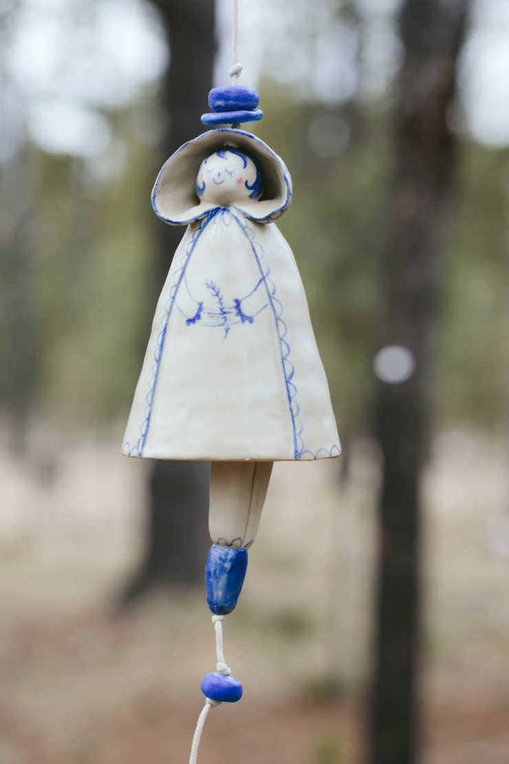 Ceramic Lady Bell