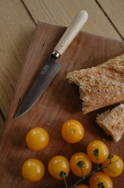 Stainless Steel Kitchen Knives - Boxwood Handle