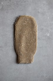 Exfoliating Body Scrub Glove: Jute