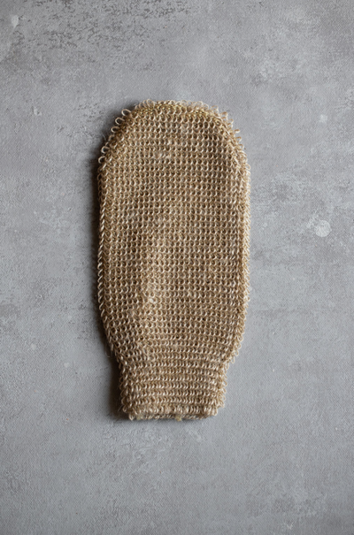 Exfoliating Body Scrub Glove: Jute