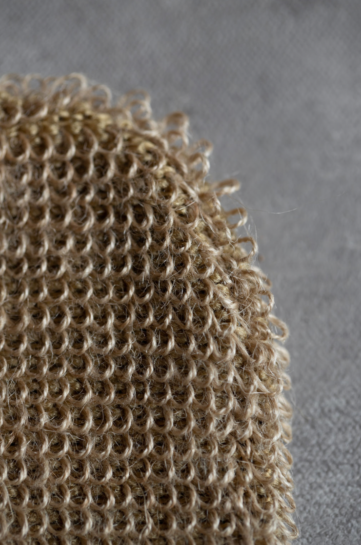 Exfoliating Body Scrub Glove: Jute