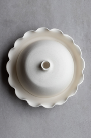 Scalloped Cake Plate