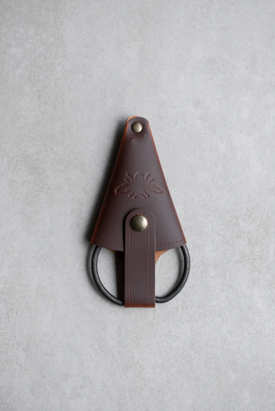 Scissors in Leather Pouch