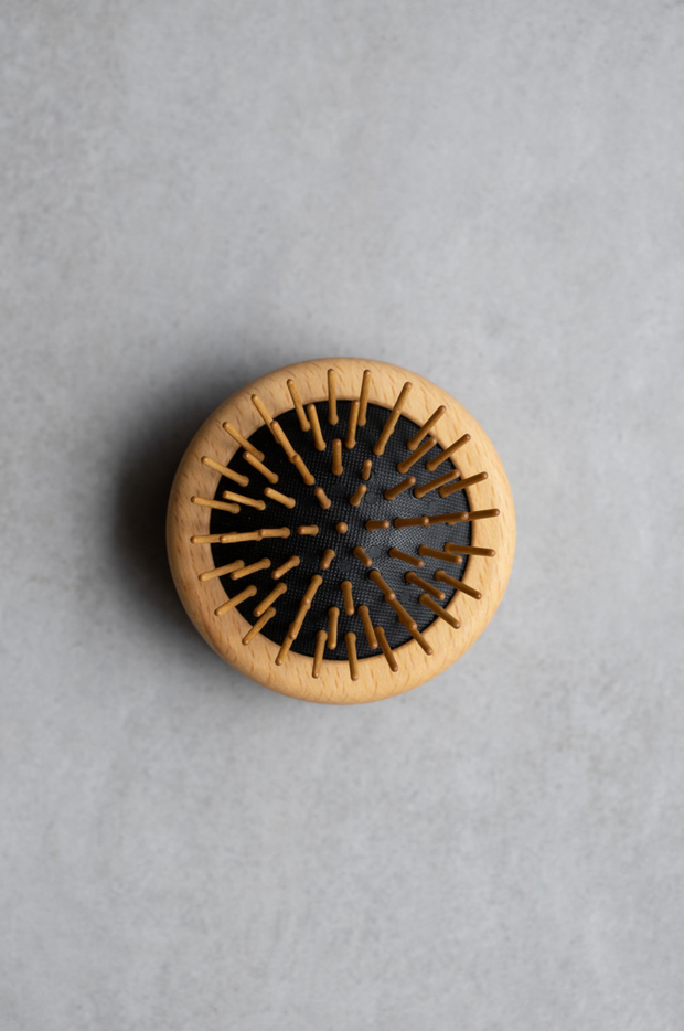 Peek-a-boo Hair Brush