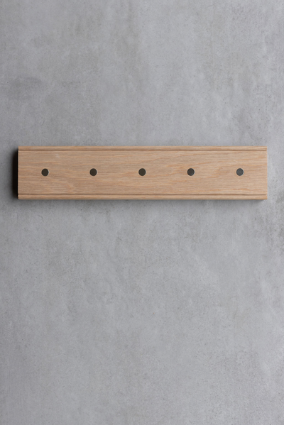 Oak Knife Rack