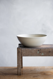 Blue Stripe Serving Bowl