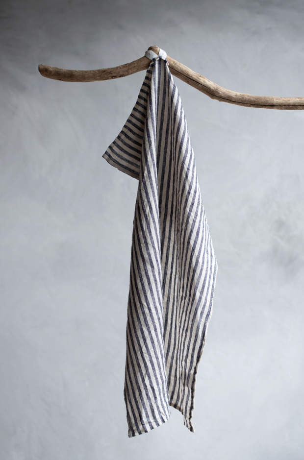 Linen Kitchen Towel - Stripe