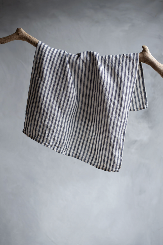 Linen Kitchen Towel - Stripe