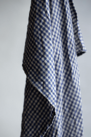 Linen Kitchen Towel - Small Check